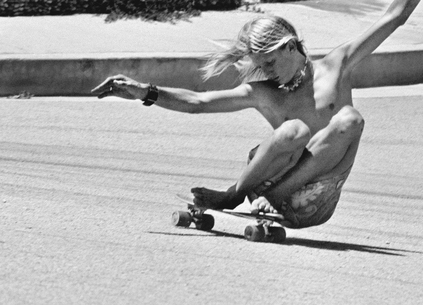 The Dogtown scene: skateboarding in Santa Monica in the late 1970s.