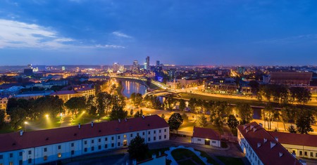 Vilnius Skyline | © David Iliff / Wikimedia Commons