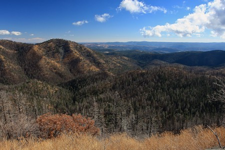 The view from Sierra Blanca