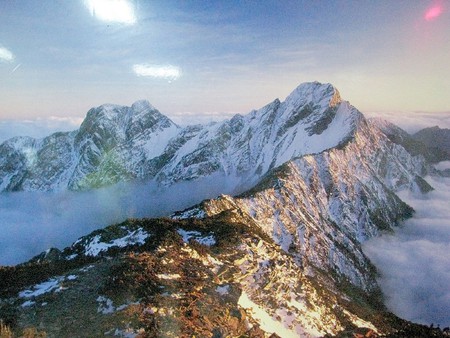View of Yushan National Park