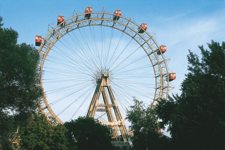 Giant Ferris Wheel in Prater Vienna