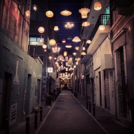 The Lights in Pittaki Street, Athens