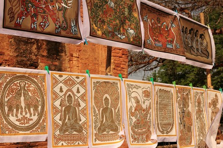 Buddhist art on display in Bagan | © Marcela Tokatjian/Flickr