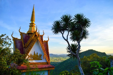 Phnom Sampeu pagoda in Battambang