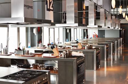 The setup at the Dutch Cooking Experience | © De Kookfabriek