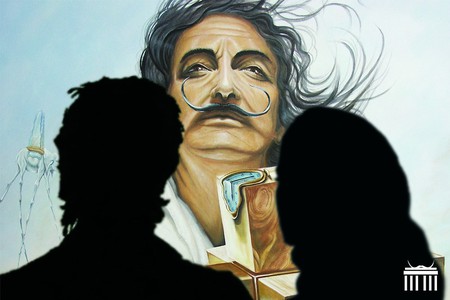 Salvador Dali still at Dali Museum in Berlin