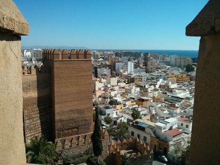 View of Almería from the Alcazaba