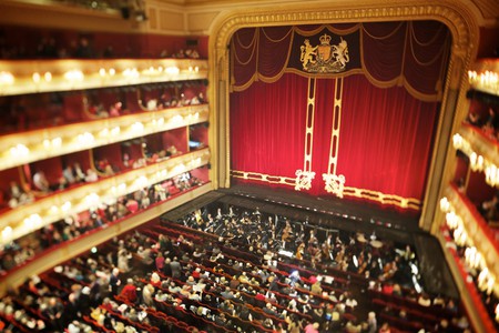 The interior of the Royal Opera House
