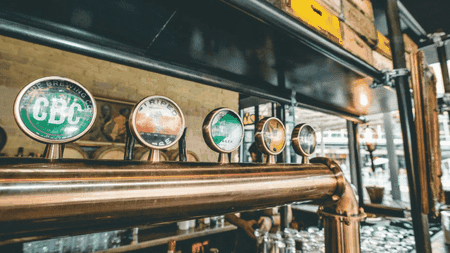 Grab a craft beer at Potato Shed in Newtown