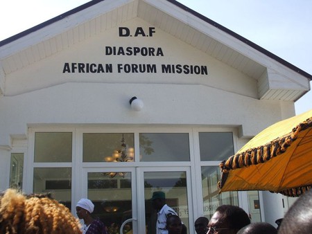 Diaspora African Forum ( DAF), an African Union (AU) initiative officially launched in 2005