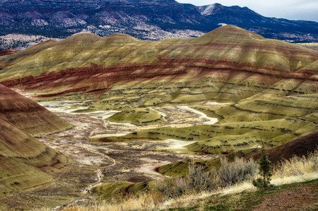 John Day Fossil Beds National Monument's breathtaking painted hills
