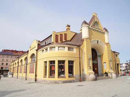 Kuopio Market Hall is a great place to stop for coffee.