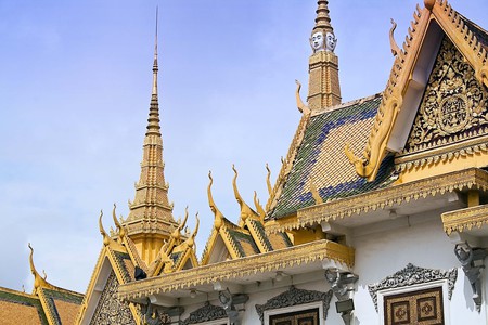The Royal Palace in Phnom Penh