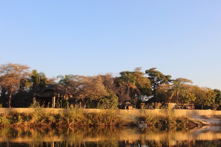 The landscape along the Cunene River, Namibia