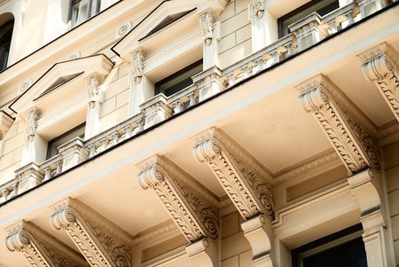 Architectural details of Hotel St George
