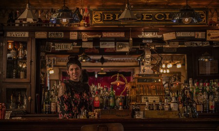 Bible Club is an authentic Prohibition-era bar