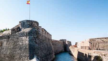 Castle of Ceuta, Spain.