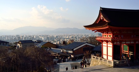The Kiyomizu-dera Buddhist temple shouldn't be missed on any visit to Kyoto