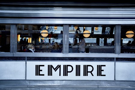 The Empire Diner in Chelsea, New York