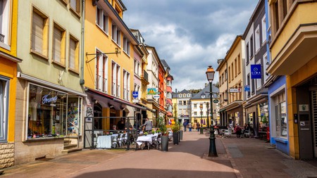 The pretty streets of Luxembourg are perfect for souvenir-hunting