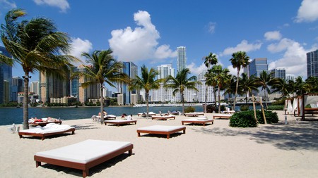 Impress a special someone with a stay at the luxurious Mandarin Oriental Hotel in Miami, Florida