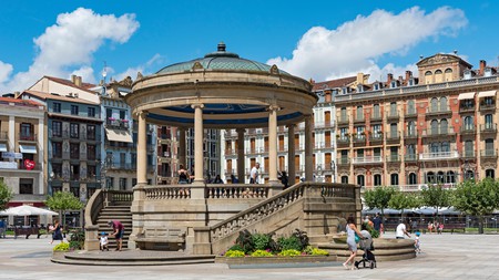 The lively Plaza del Castillo is one of many reasons why you should visit Pamplona