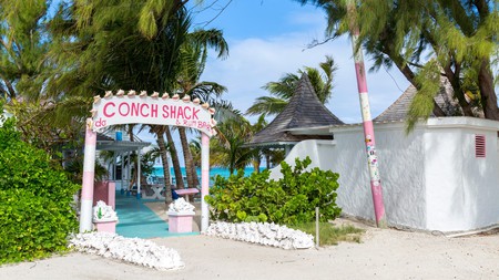 Enjoy some cracked conch with your rum punch as local DJs blast out the tunes at the Da Conch Shack