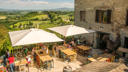 San Gimignano may be walled, but there are no bounds to its brilliant bars