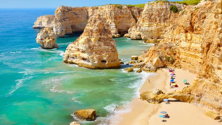 Praia da Marinha regularly makes it on to lists of the world’s best beaches 