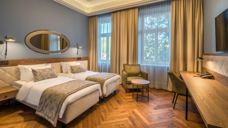 Hotel Vilnia is our choice for luxury lovers in the capital of Lithuania