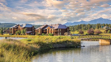 The Club Wyndham Pagosa sits on the banks of the Pinon Lake Reservoir