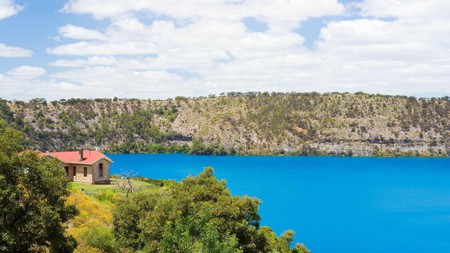 Explore natural wonders like the technicolour Blue Lake while staying at one of the best hotels in Mount Gambier