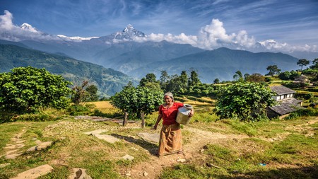 The mountainous landscape of Pokhara offers plenty of wild adventures