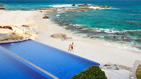 Cabo San Lucas, on the Pacific coast of Mexico, is a hotspot for winter-sun seekers