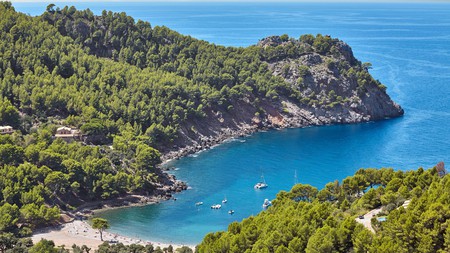 Cala Tuent is a wonderful alternative to more popular marinas