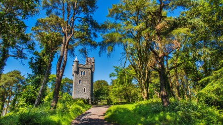 Live out your regal fantasies at Helen's Tower, in Clandeboye Wood, County Down