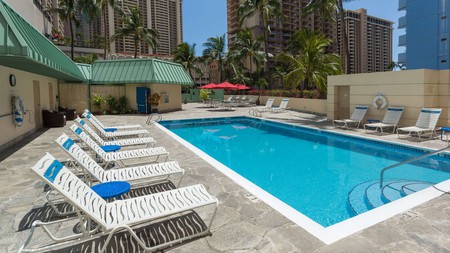 Save your pennies for surfing lessons and luau nights with an affordable stay at the Ramada Plaza by Wyndham Waikiki 