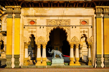 Lakshmi Vilas Palace built in 1890 by Maharajah Sayajirao Gaekwad in Vadodara
