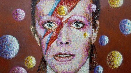 David Bowie mural, Brixton, London