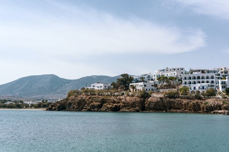 A view of Paraos from the sea