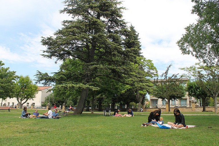 People Enjoying Jourdan Park | ©Connie Ma/Flickr
