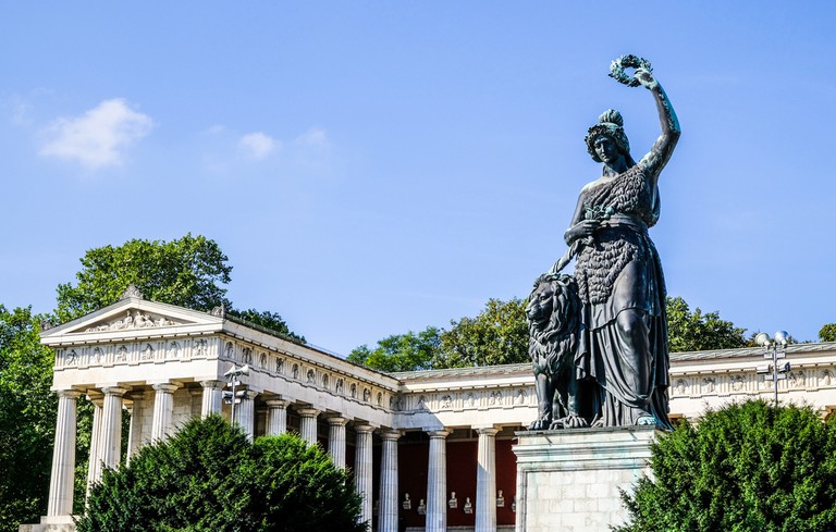 Statue of Bavaria at the Theresienwiese in Munich| © FooTToo/Shutterstock