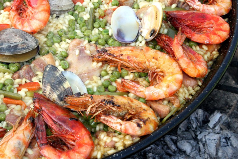 Rice with seafood recipes are popular across the Iberian Peninsula.