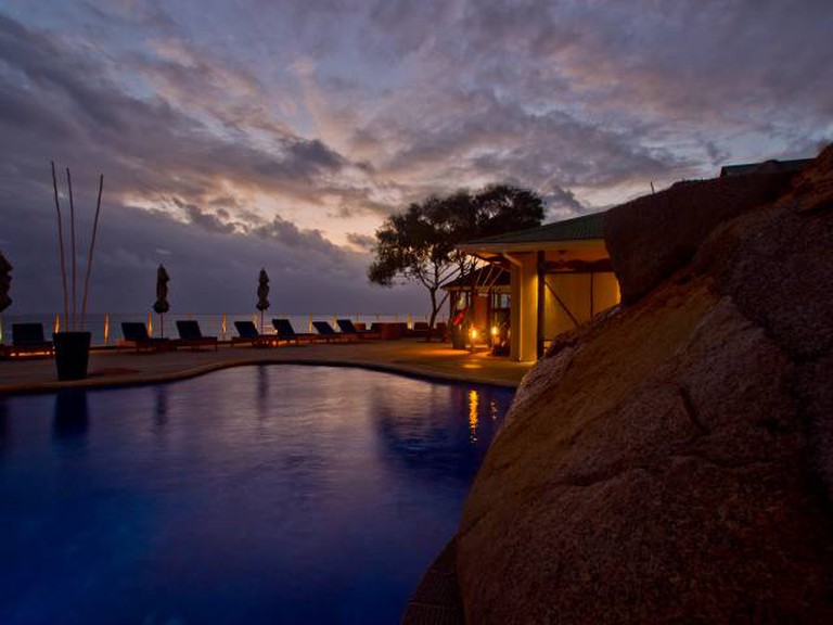 Most stunning places to watch the sunset in Seychelles - black parrot suites
