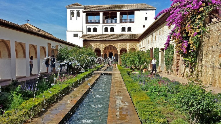 Generalife gardens, Granada, Spain | ©Krakauer1962 / Pixabay