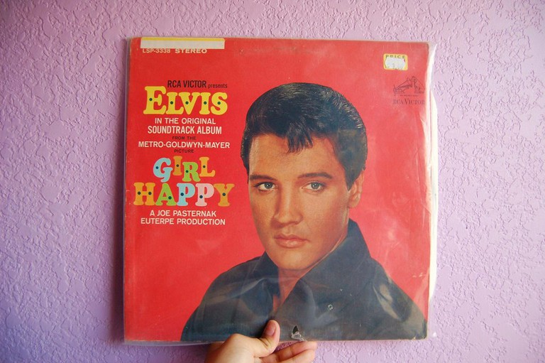 Elvis vinyl record
