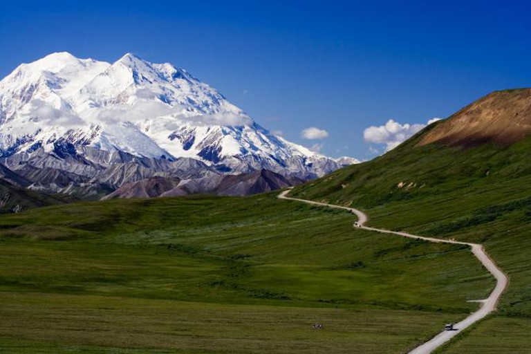 The majestic Mt. McKinley in Denali National Park