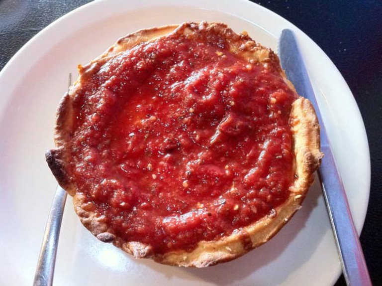 Chicago-style pizza at Humble Pie