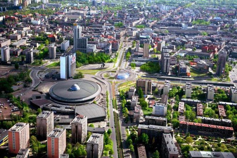 Katowice's city center