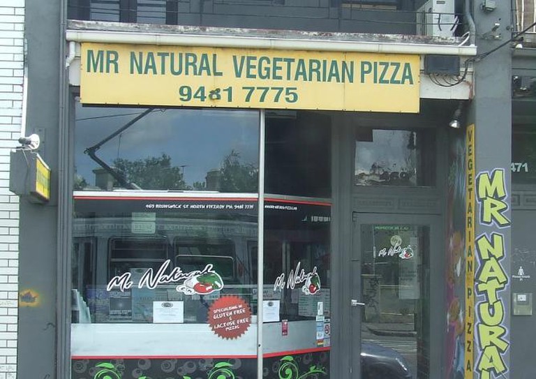 Mr Natural Vegetarian Pizza